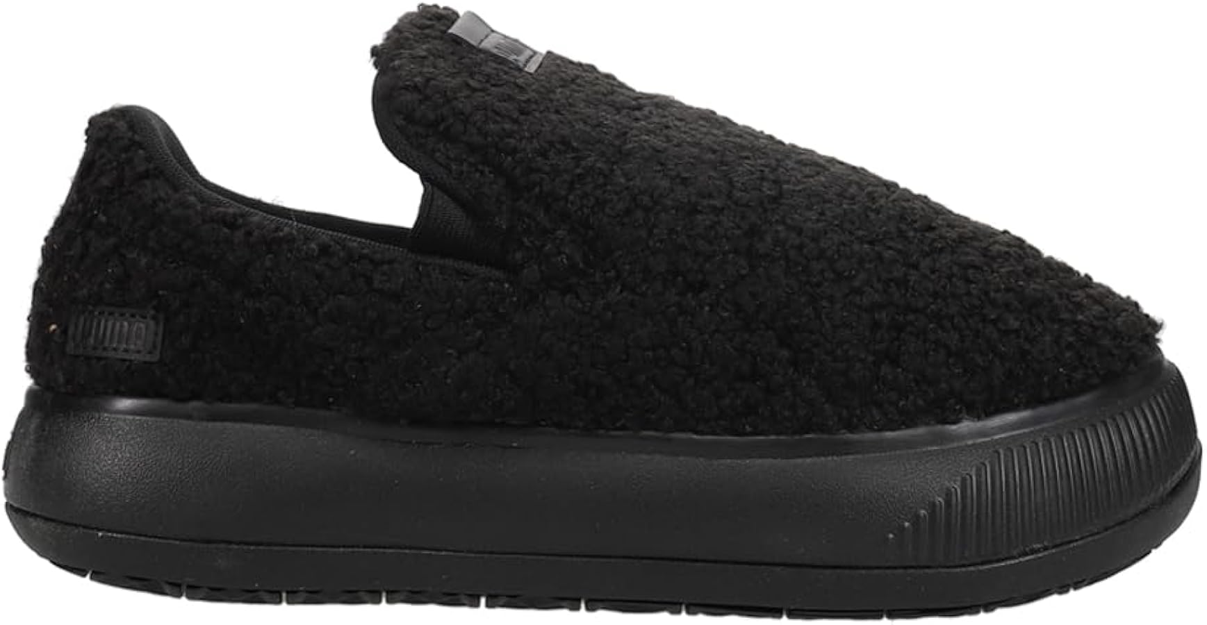 Amazon | PUMA レディース スエード マユ スリッポン テディスニーカー